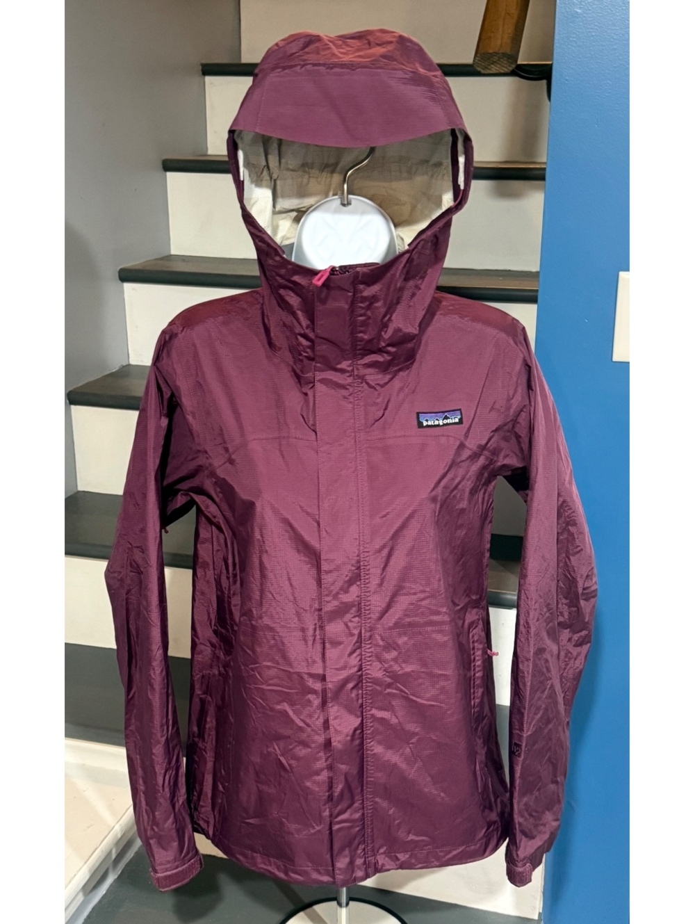 Women’s Small Torrentshell H2NO Light Balsamic Hooded Lightweight Rain Jacket